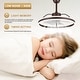 preview thumbnail 91 of 118, 20"/24"/72" Oaks Aura Cotti Low Profile Dimmable Smart Ceiling Fan with Lights 6-Speed Flush Mount Modern Remote