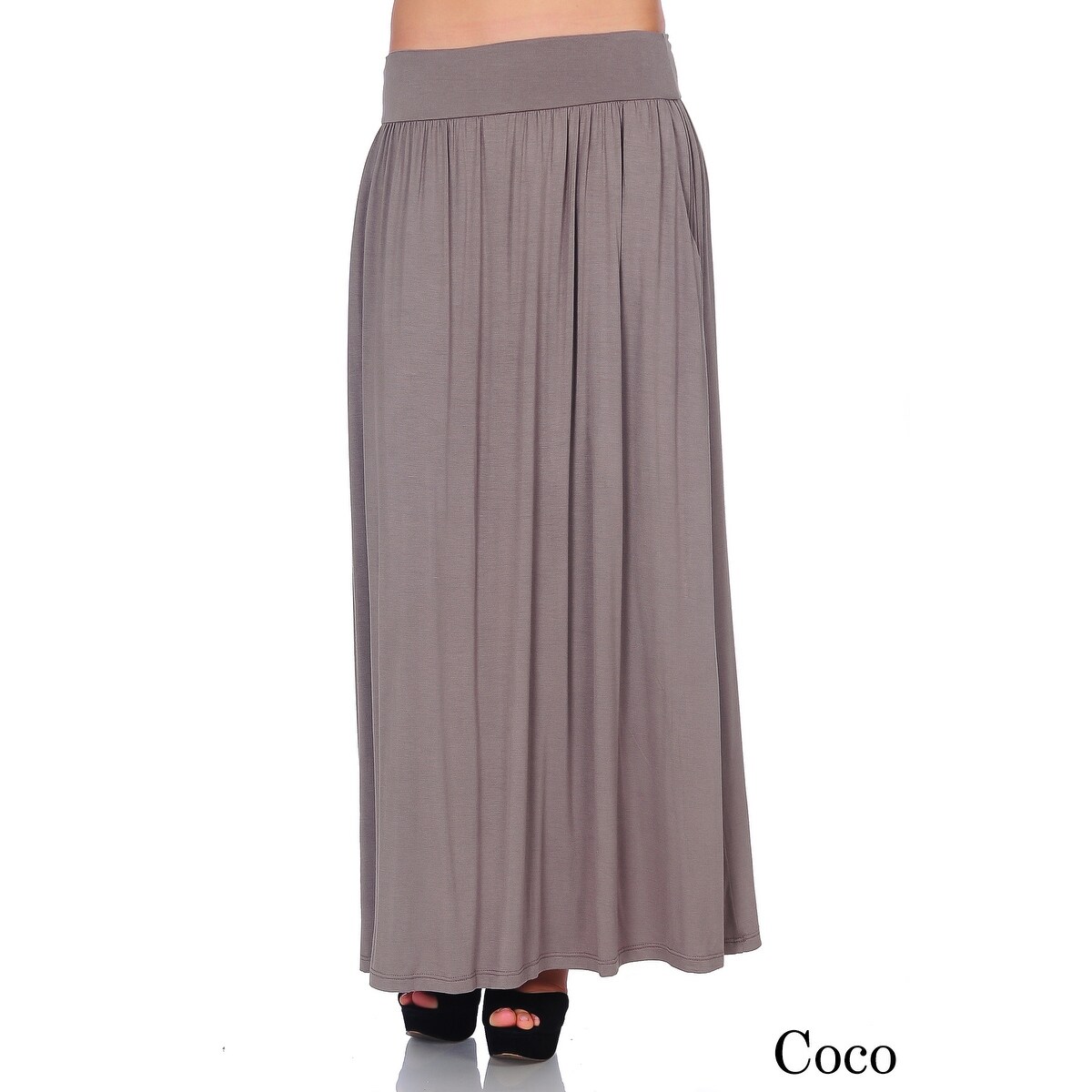 long flared maxi skirts