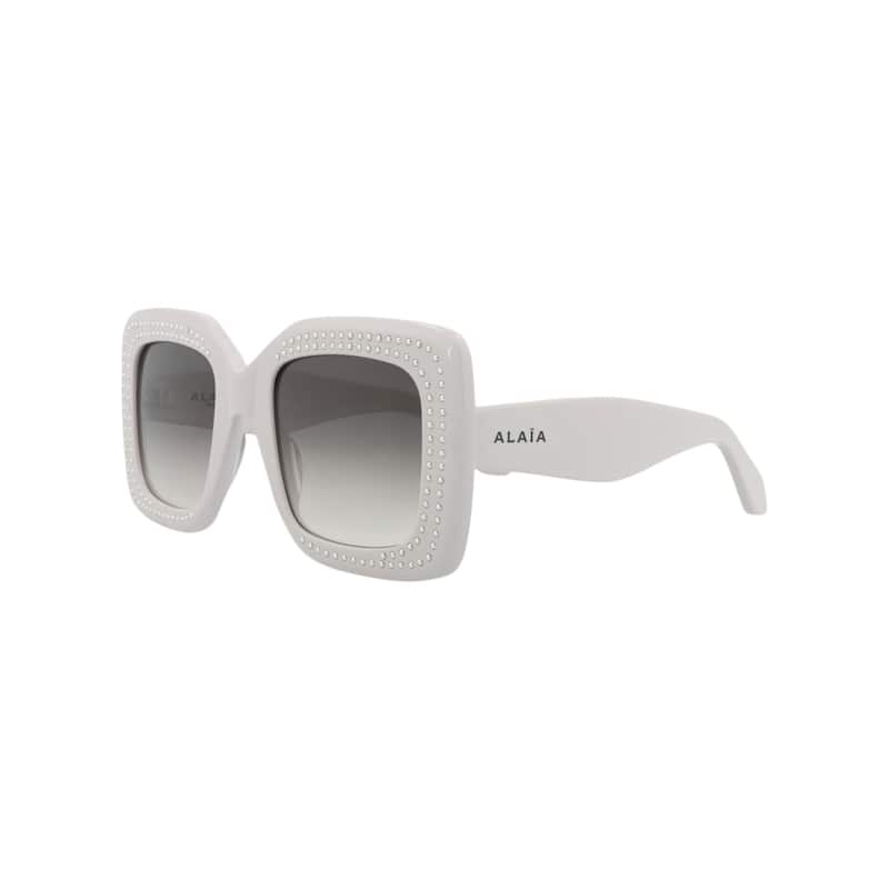 Alaia Square-Frame Recycled Acetate Sunglasses