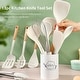 preview thumbnail 2 of 6, SUGIFT 13-Piece Silicone Kitchen Utensils with Wooden Handles Set