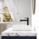 preview thumbnail 7 of 5, Vessel Sink Rectangular, 24"x18" Bathroom Sink White Ceramic Lavatory Vanity - 24x17.7x5.1in