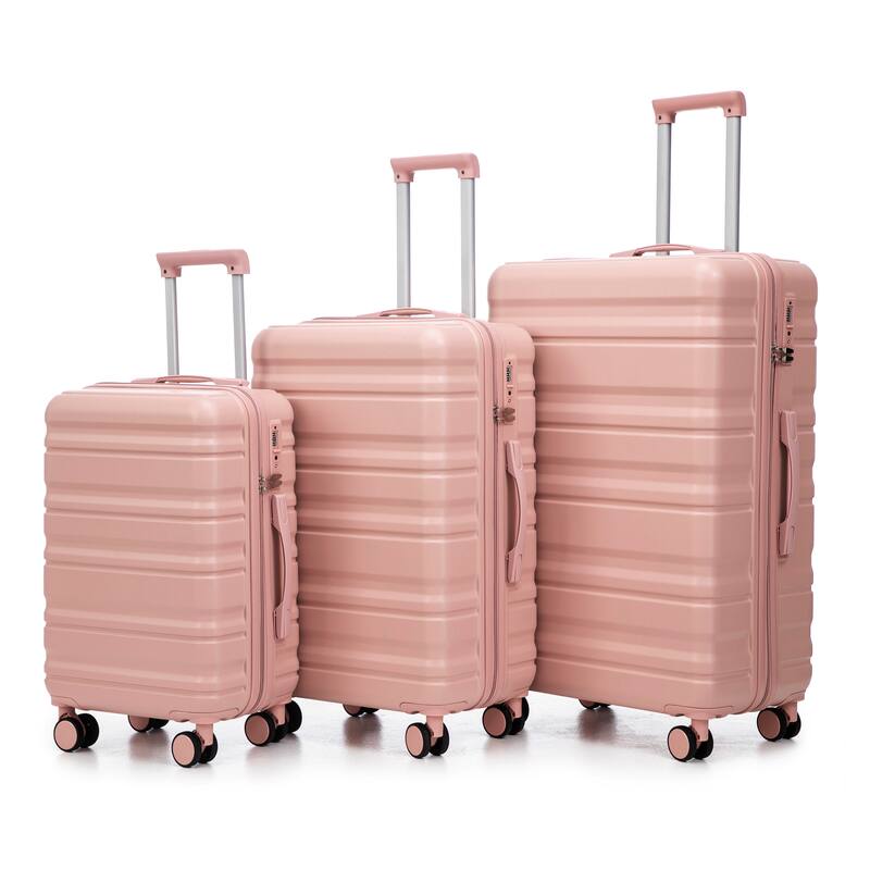 Fashion Luggage Lightweight Luggage, 3-Piece Set with Universal Wheels and Telescopic Handle, for Boarding and Travel