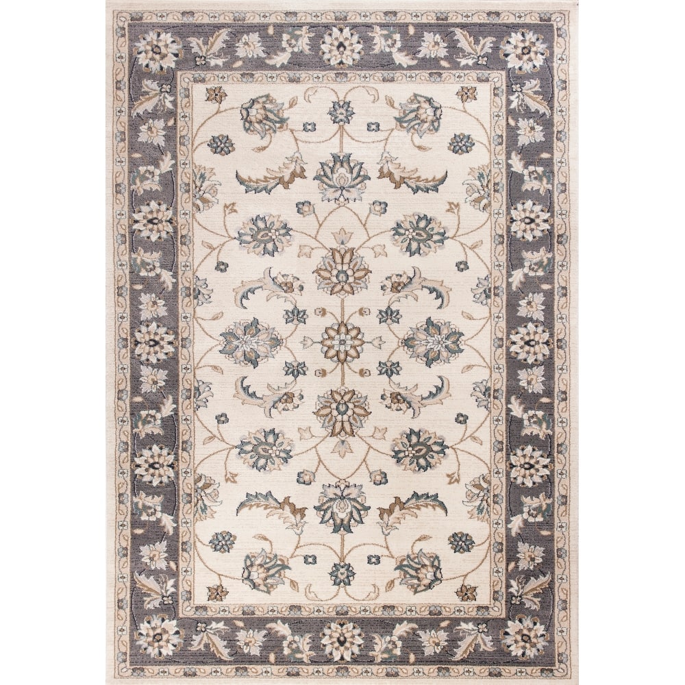 Domani Avon Elegant Traditional Scroll Rug