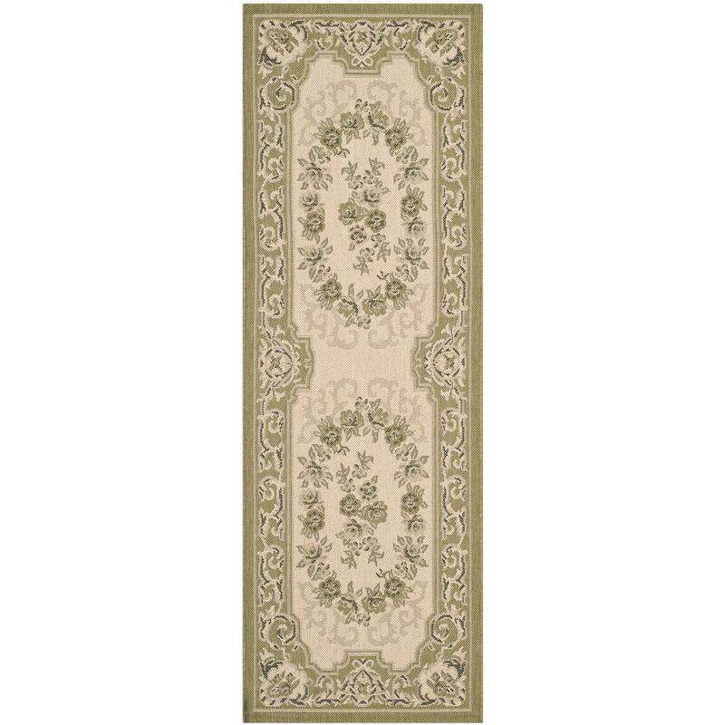 SAFAVIEH Courtyard Berendje Indoor/ Outdoor Waterproof Patio Backyard Rug