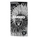 preview thumbnail 20 of 74, NFL Psychedelic Beach Towel 30" x 60" - Las Vegas Raiders