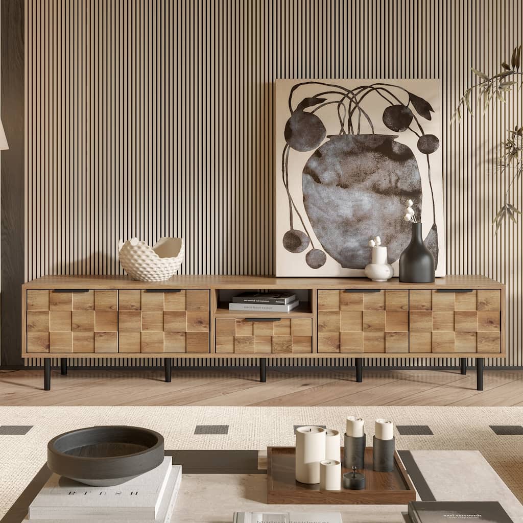 TV Stand TV Consoles Entertainment Center with Storage