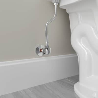 PROFLO PFXQAPRS31C 1/4" Metal Water Supply Stop Valve