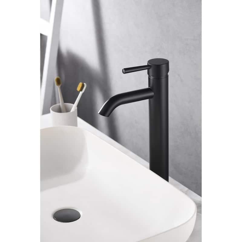 Ultra Faucets Euro Collection Single-Handle Tall Vessel Lavatory Faucet