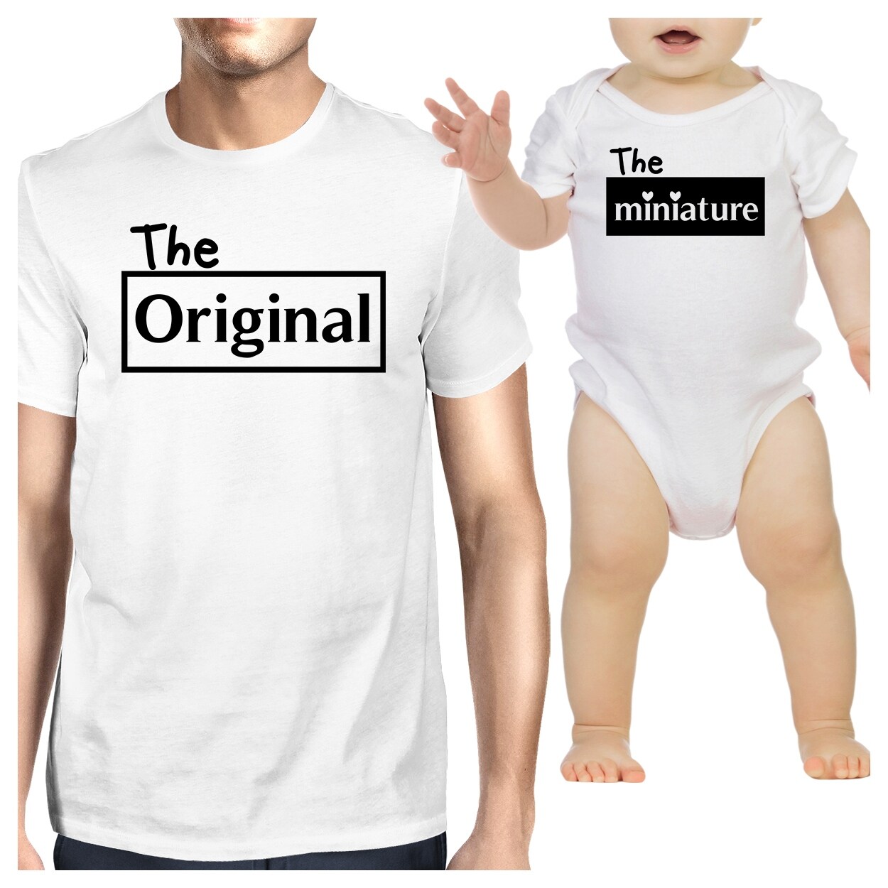 Shop Original And Mini Cute Dad Baby Boy Shirts Funny Fathers Day Gifts Overstock 17862769