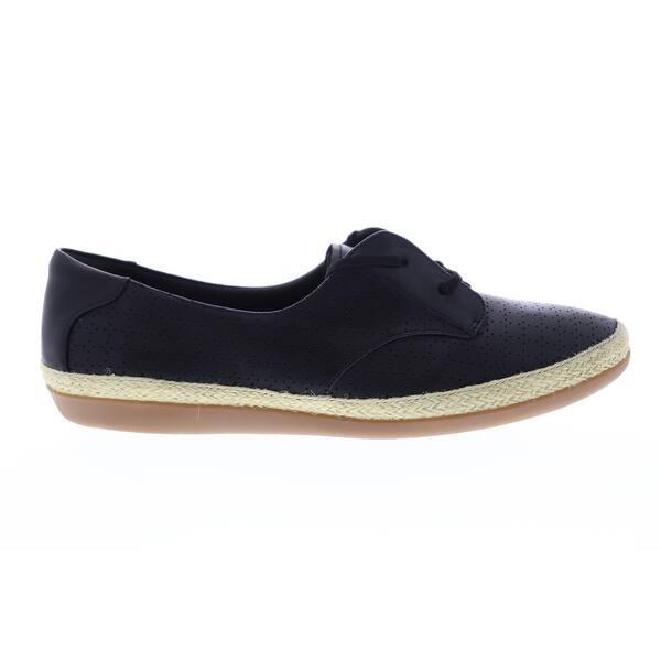 Shop Clarks Vanek Step Black Mens Casual Boat Shoes Free