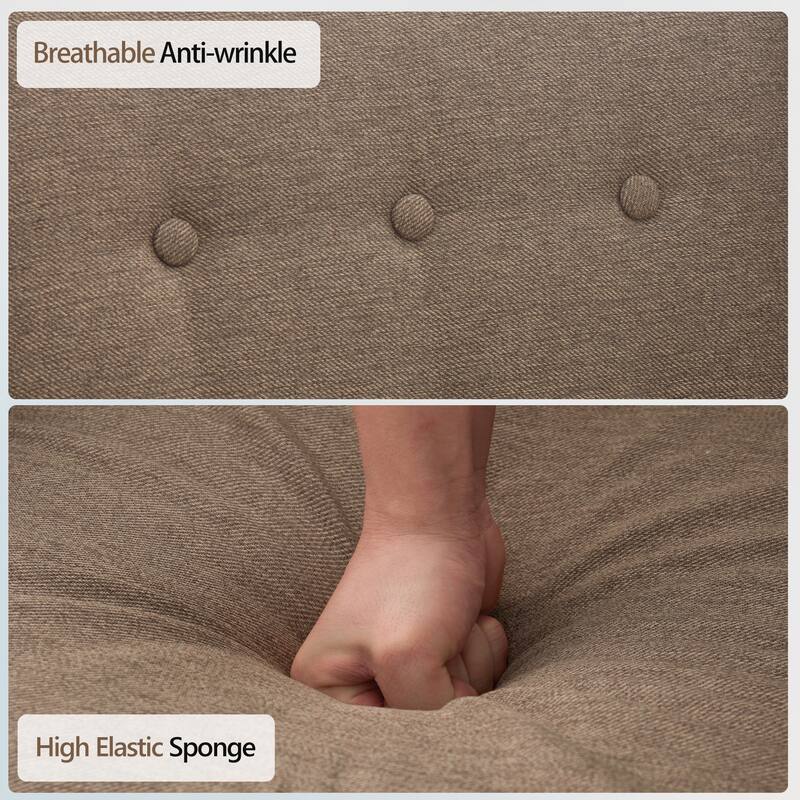 HUIMO Set of 2 Modern Tufted Accent Chair