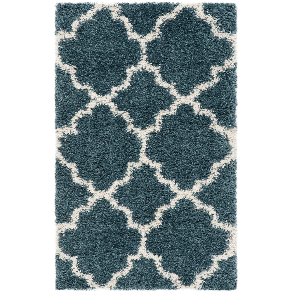 SAFAVIEH Hudson Shag Jeryl Glam Trellis 2-inch Area Rug