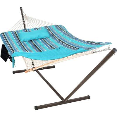 Double Outdoor Cotton Rope Hammock
