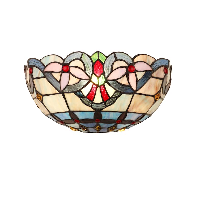 Tiffany Design, Victorian Style 1-Light Wall Sconse