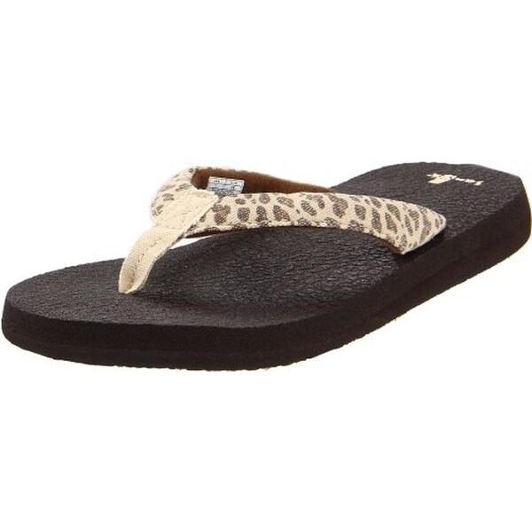 sanuk rhinestone flip flops