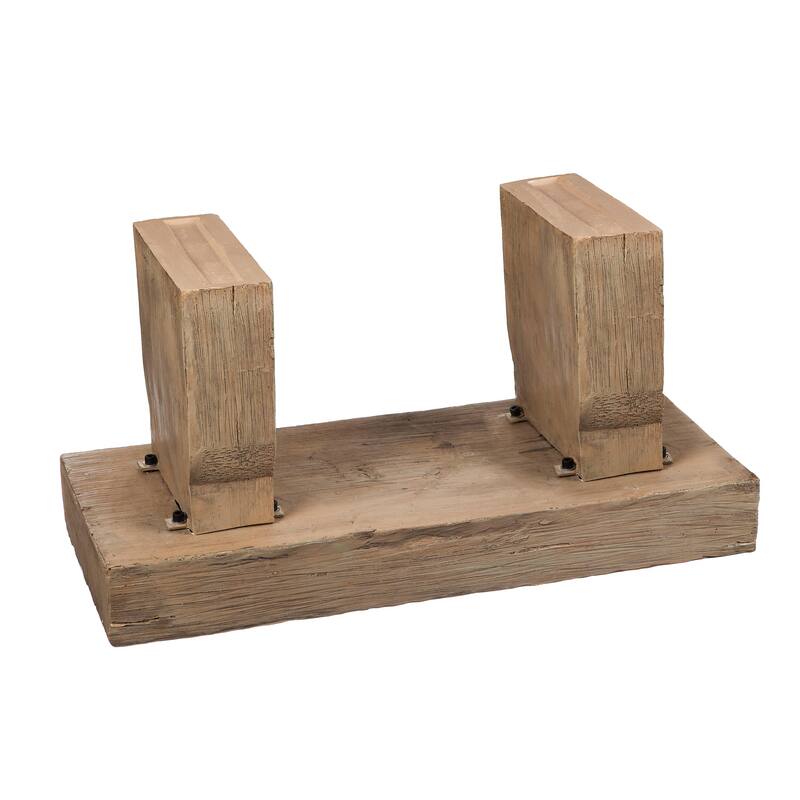 29 in. Those We Love Memorial Composite Outdoor Garden Bench - 29x12x14.5
