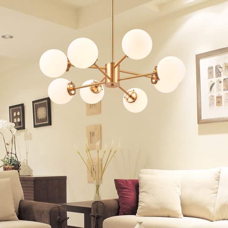 CO-Z Modern Linear Sputnik Pendant Chandelier (6/8/12 - Light)