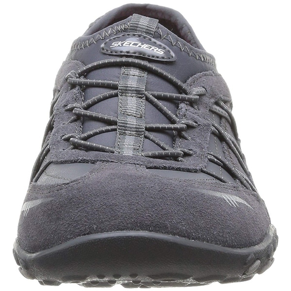 skechers relaxed fit women's bungee slip on walking shoes