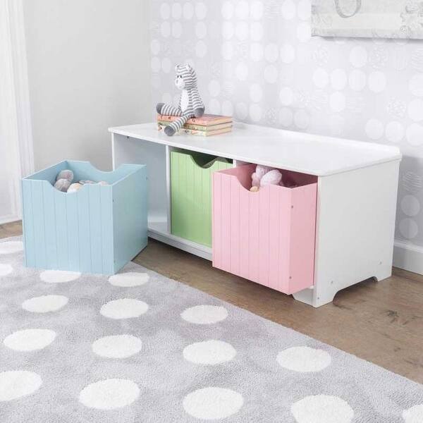 Shop Kidkraft Nantucket Storage Bench Overstock 9204365