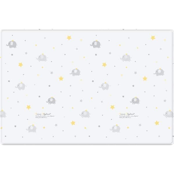 slide 1 of 1, PureSoft™ Play Mat - 82 x55x0.59in - Elephant Star/Zig Zag - Multi Multi