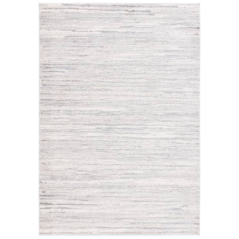 SAFAVIEH Lagoon Vesselina Fenne Abstract Rug - 6'7" Square - Grey/Dark Grey