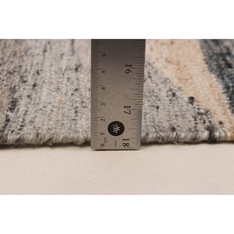 Ankara FW Grey Kilim 5'4" x 7'6" - 5'4 x 7'6