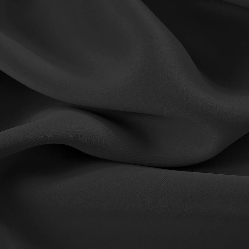 Riley 100 percent Blackout Window Curtain Panel 45, 63, 84, 95 or 105 inch