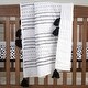 preview thumbnail 13 of 16, Rizzy Home Rowan Embroidered Striped Crib Quilt - 38" X 50"