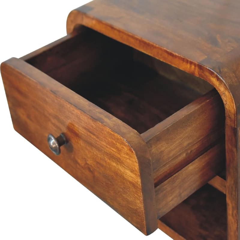 Artisan furniture Mini Curve Floating nightstand