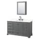 Option Dark Gray / Giotto Quartz Top / Matte Black