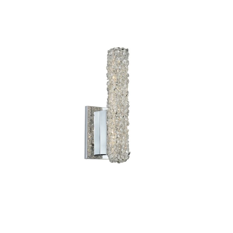 Allegri 035521-FR001 Lina 14" Tall LED Wall Sconce with Firenze - Chrome