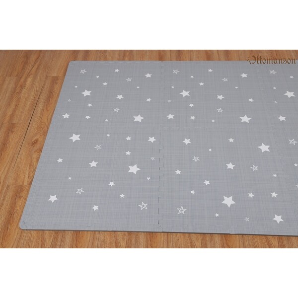 grey play mat foam