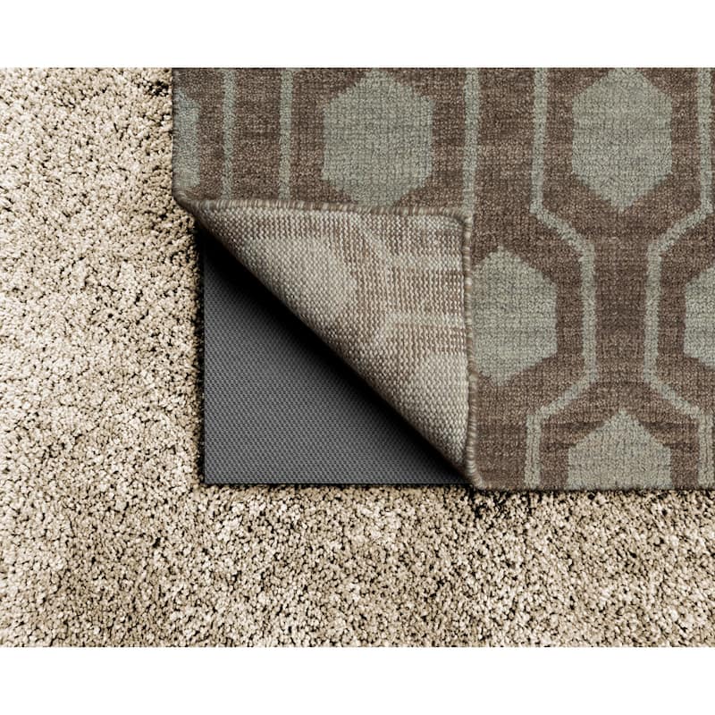 Darya Home Dual Surface Felt Reversible Non-Slip Rug Pad (0.275") - Grey