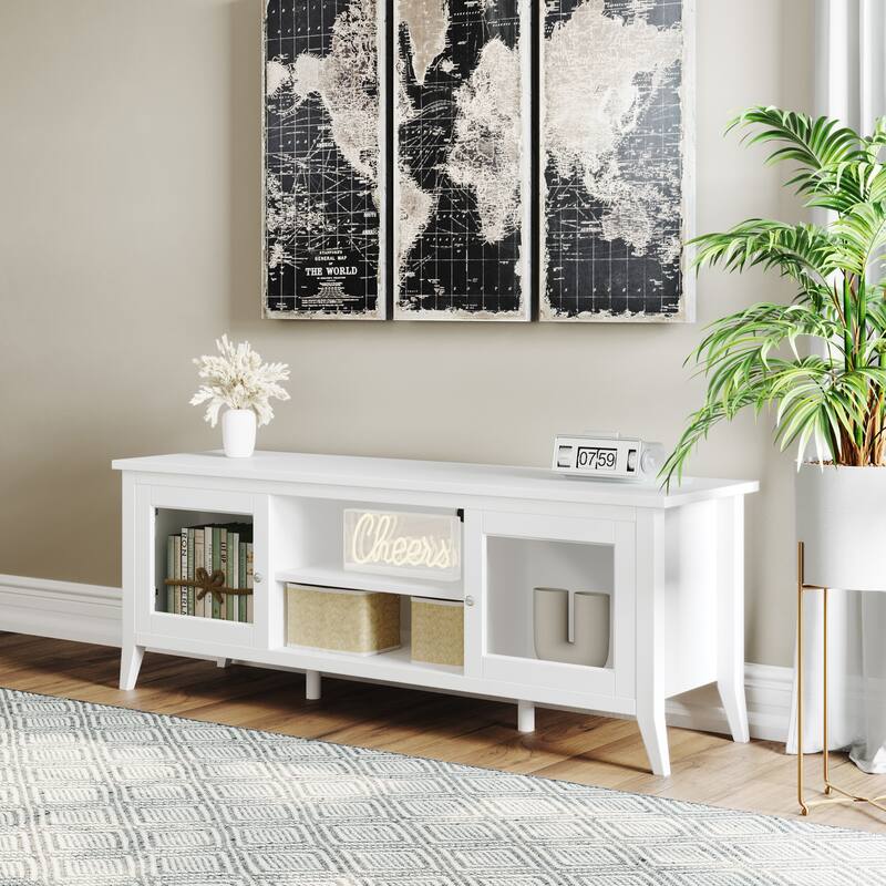 Lavish Home 55-inch TV Stand with Storage