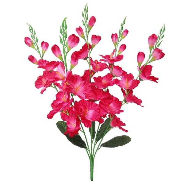 Artificial Gladiolus Flower Stem Bush Bouquet 26in Bed Bath & Beyond