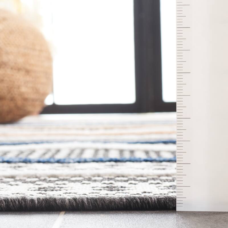 SAFAVIEH Cabana Keiu Boho Waterproof Patio Backyard Rug