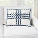preview thumbnail 23 of 41, Mina Victory Outdoor Pillows Criss Cross Braids 14"X20" Indoor/Outdoor Throw Pillow