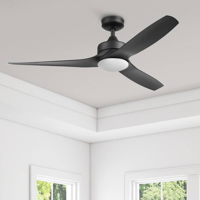 52" Honeywell Lynton Indoor/Outdoor Ceiling Fan with Color Changing LED Light, Remote Control, High Performance Blades