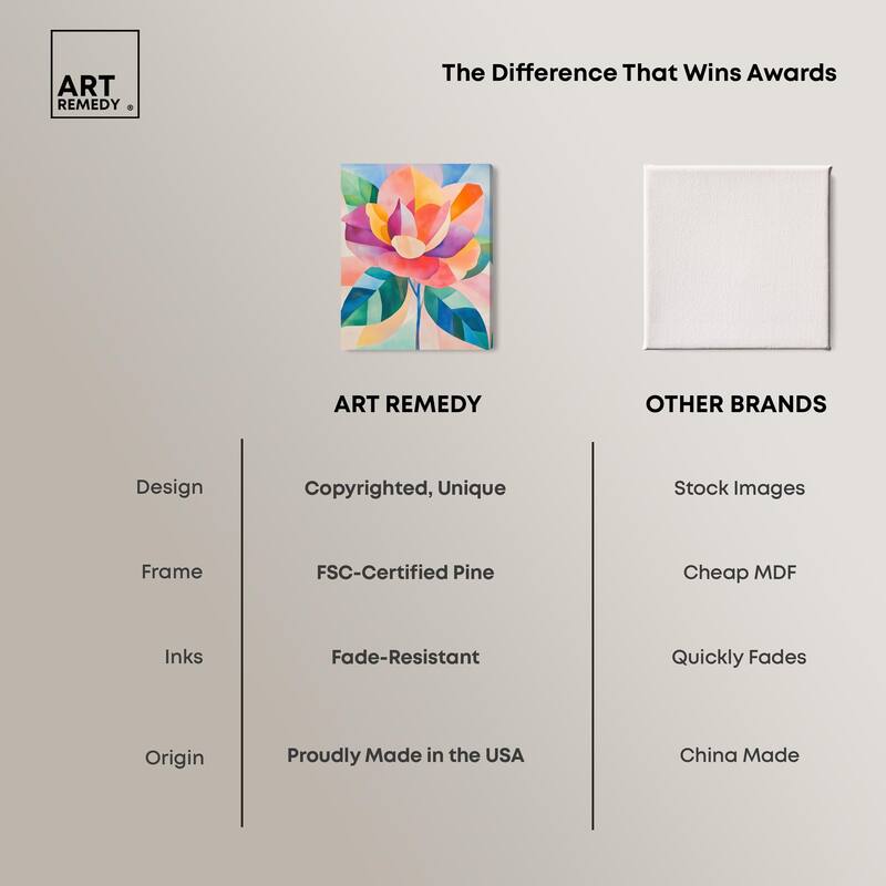 Ail Geofloral I Canvas by Art Remedy, Gallery Wrapped