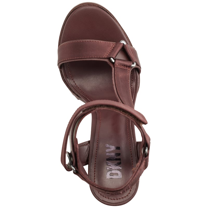 DKNY Bayli Strappy Satin Heel