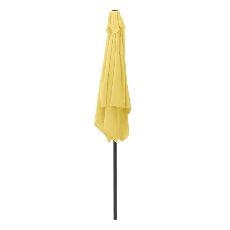 6.5ft Square Tilting Patio Umbrella
