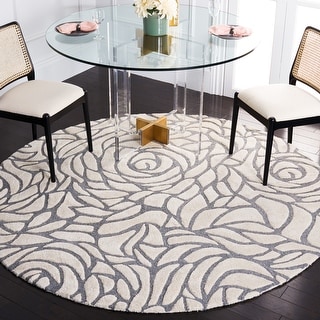 SAFAVIEH Handmade Casablanca Shag Dorathy Tribal Wool Rug