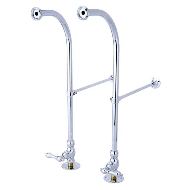 Kingston Brass Vintage Rigid Freestanding Supply Lines with Metal