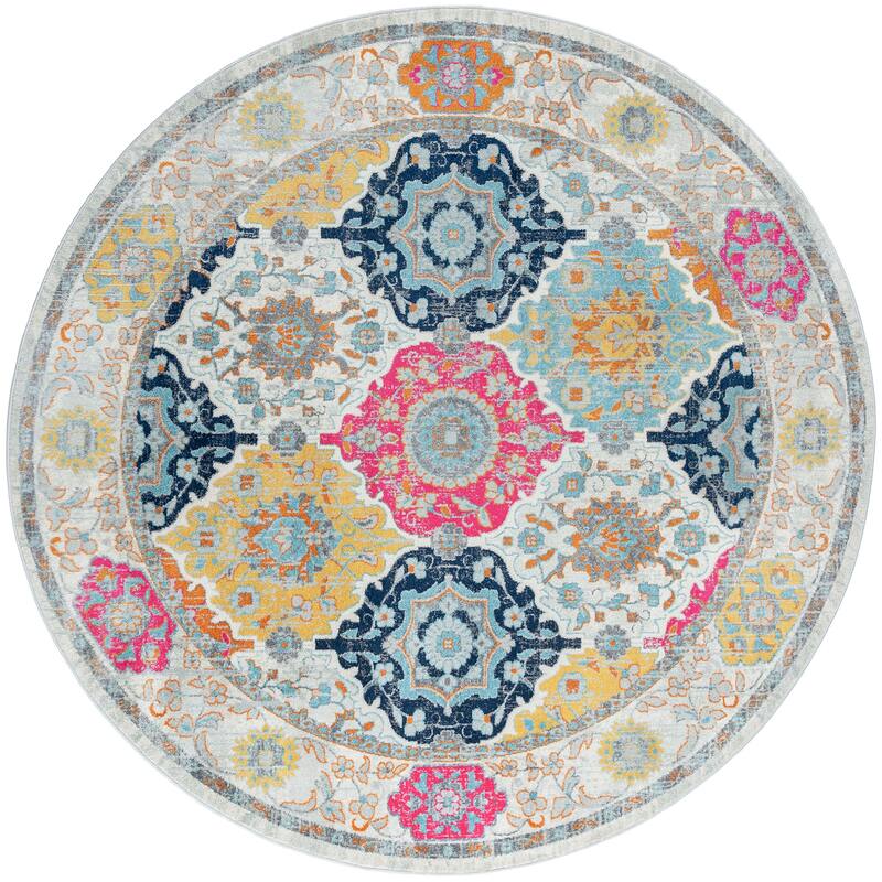 Jade Glam Geometric Indoor Area Rug