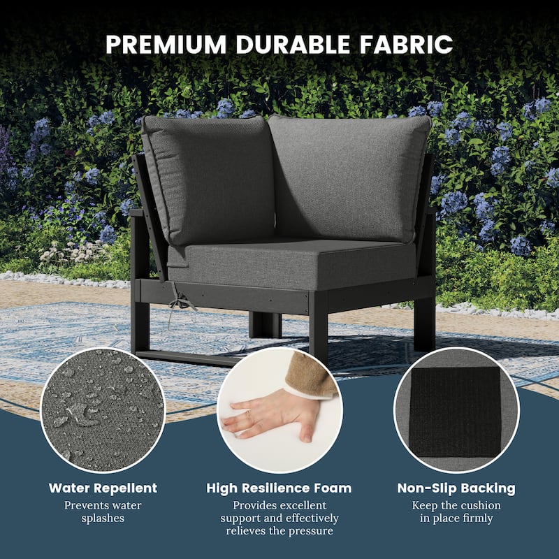 Endless Patio 5-Piece Deep Seating Set with Gray Frame
