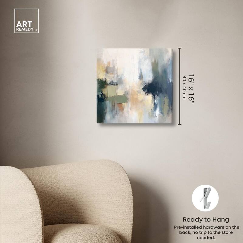 Abyssal Light Canvas by Art Remedy, Gallery Wrapped