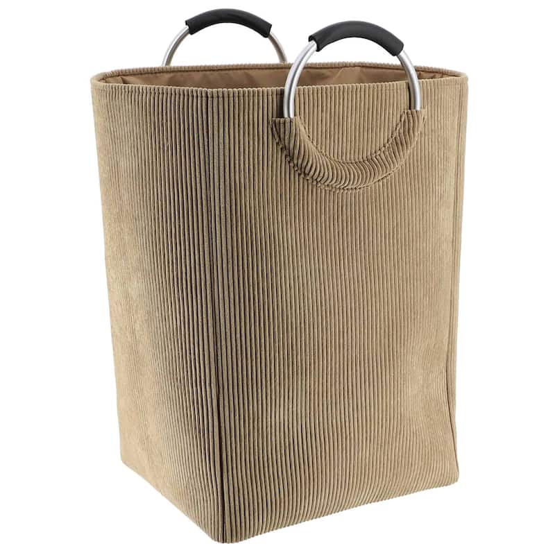 Corduroy Laundry Basket 55L - 14 L x 12 W x 25 H