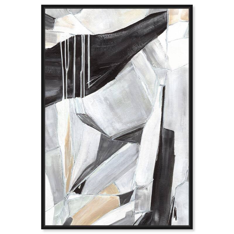 A Lonely Walk Canvas by Art Remedy - Black - 30" x 45"