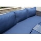 preview thumbnail 15 of 33, 5-piece Patio Aluminum Wicker Daybed Sectional Sofa Set with 1 Side Table and 2 Ottomans