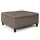 preview thumbnail 140 of 168, WYNDENHALL Elliot Transitional Table Ottoman